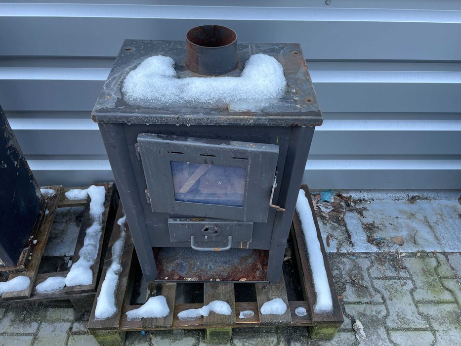 Piec koza kominek wolnostojący stalowy koza BLIST B1e 10kw II Gatunek