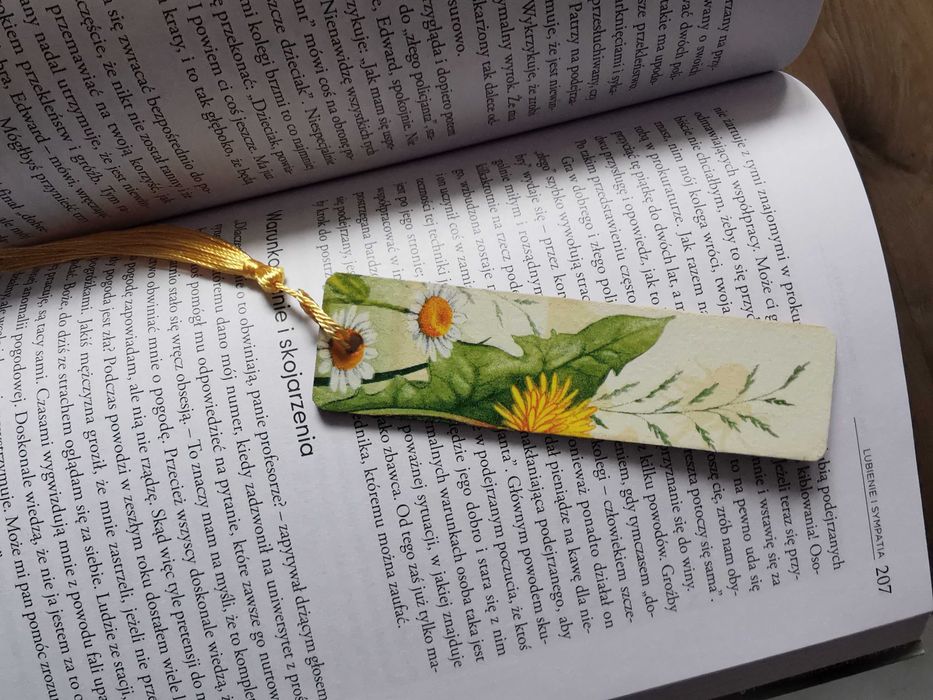 Zakładka do książki handmade