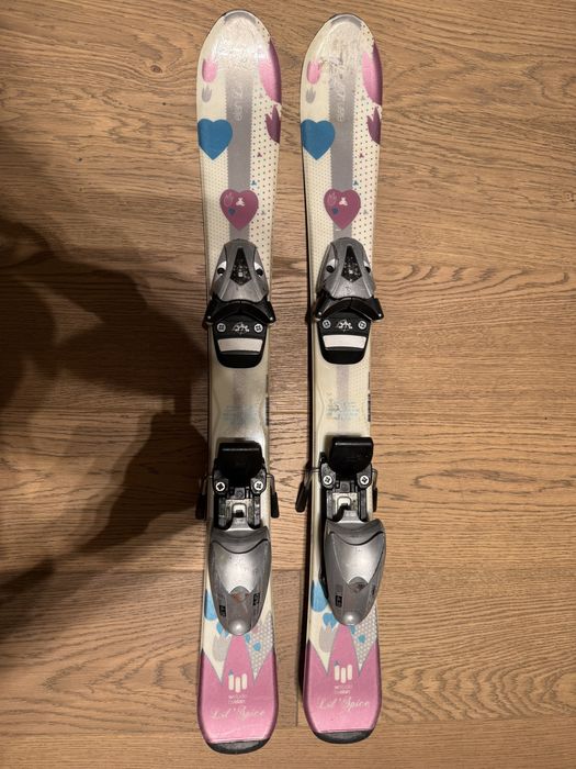 Sprzedam narty Elan Lil Epice 80 cm + wiązania