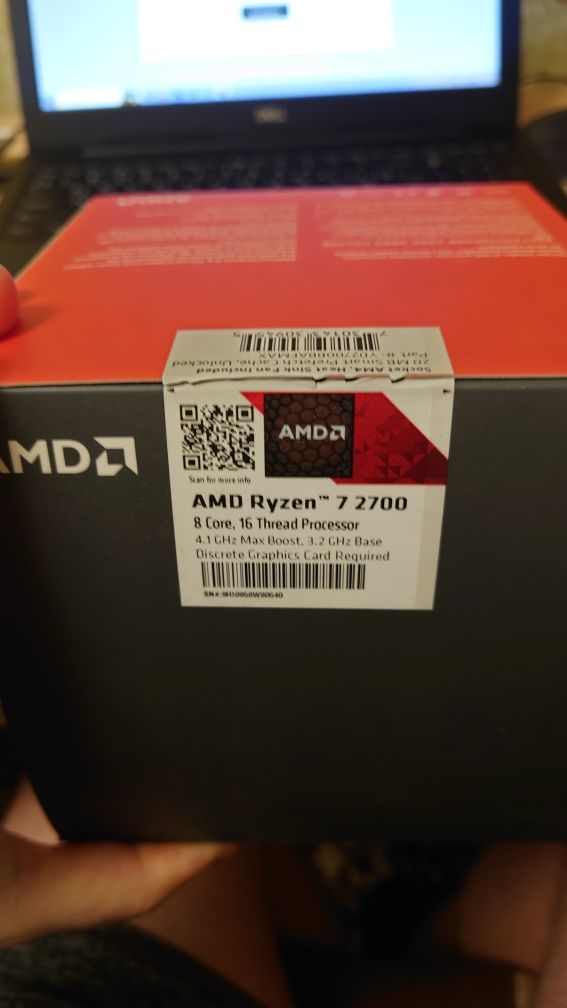 Процессор AMD Ryzen 7 5700X 3.4GHz/32MB Tray Ryzen 7 2700X 3.2-4.1 GHz