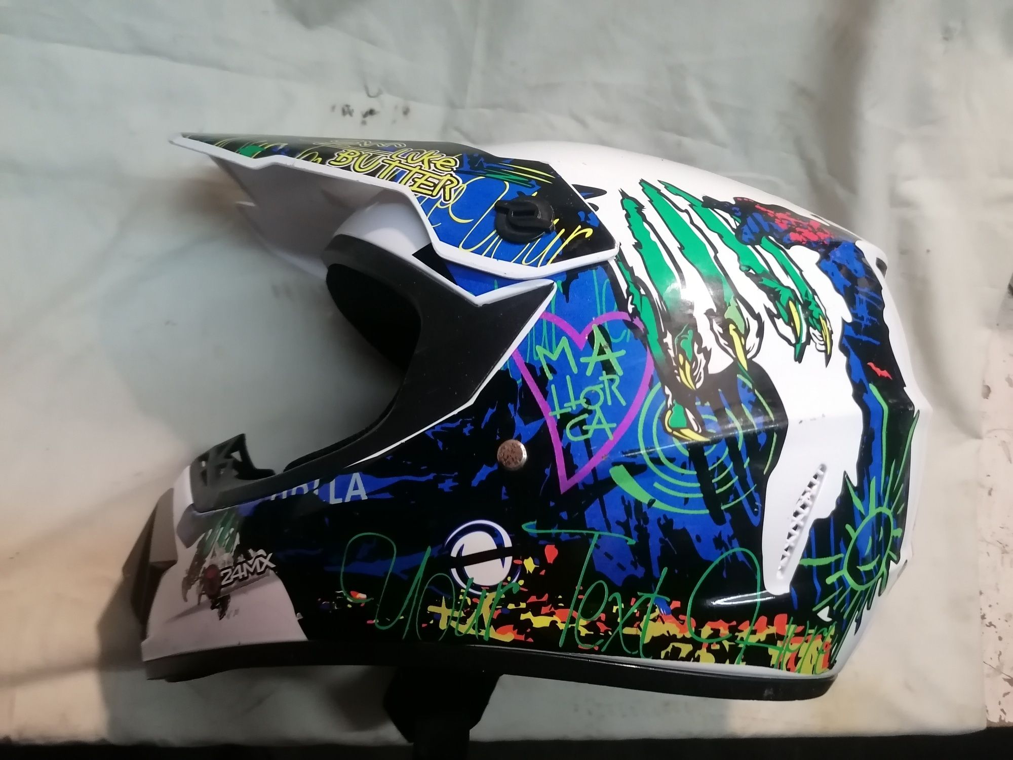 Kask na cross dla dzieci