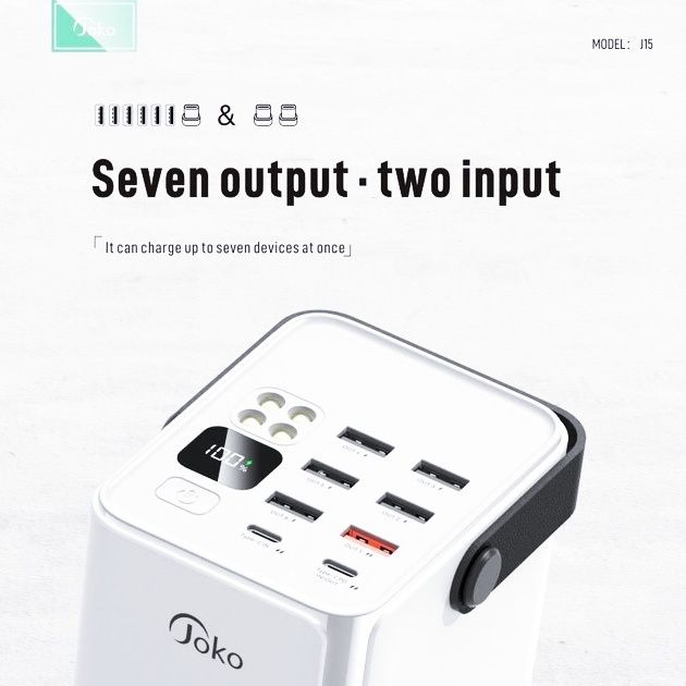 Повербанк 70000mAh Швидка Зарядка 22,5 Вт JOKO powerbank 70000