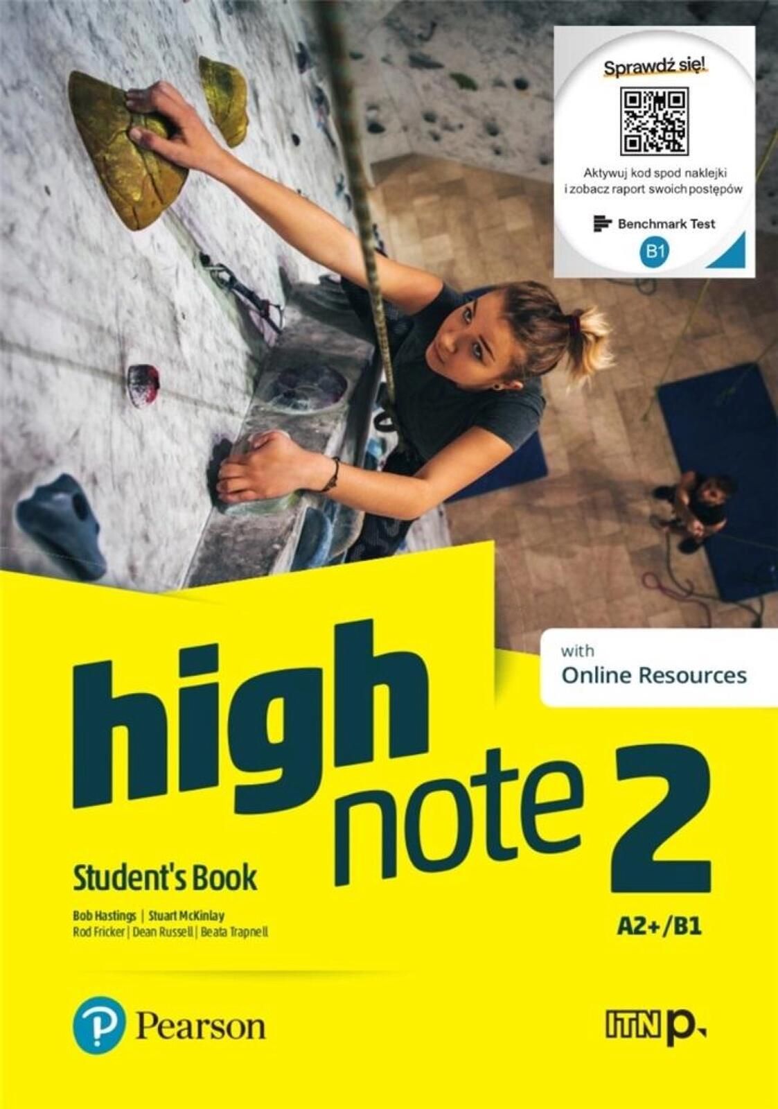 High Note 2 Sb A2+/b1 + online + Benchmark Pearson Longman Pearson