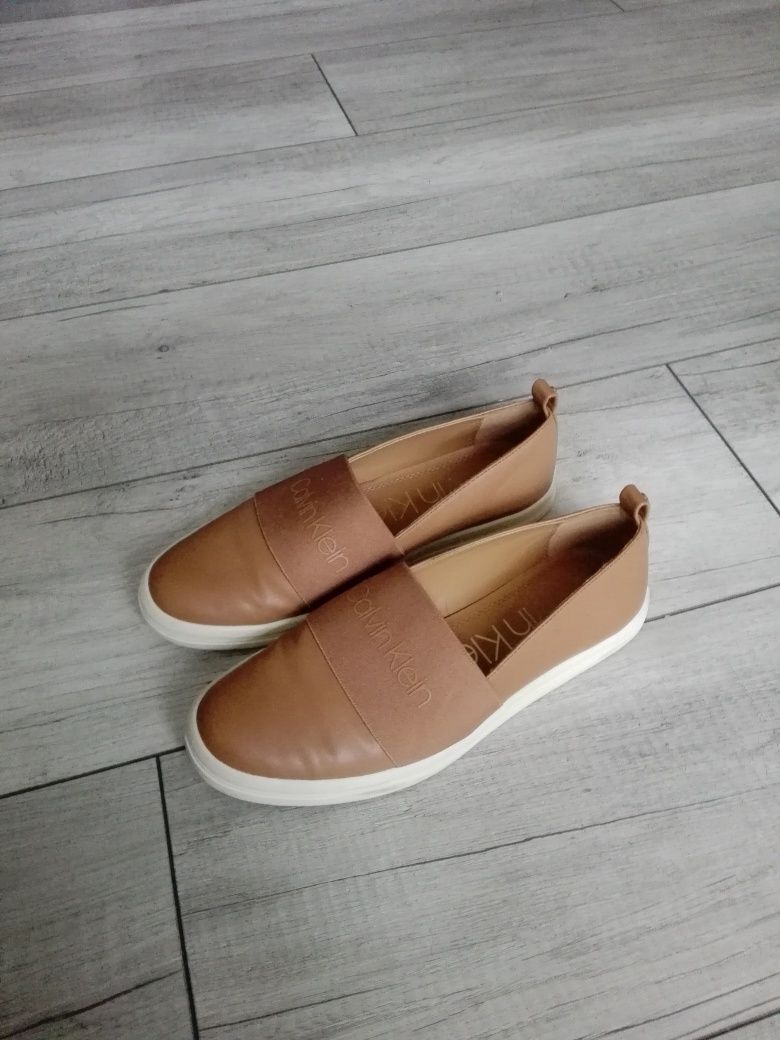 Calvin klein oryginalnbuty półbuty mokasyny rozm 38