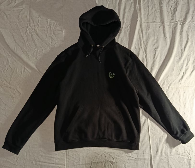 YEPP LOGISTICS Hoodie – чорна базова худі (M)