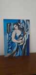 Tamara Łempicka obraz - Kobieta z Tamburynem