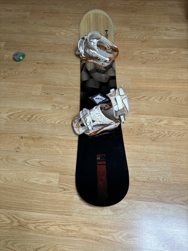 Deska snowboard 155 cm w niezłym stanie