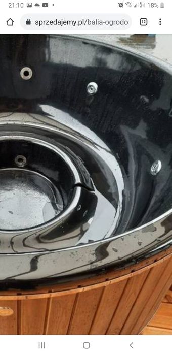 Balia ogrodowa Ruska BAN Jacuzzi hot tub