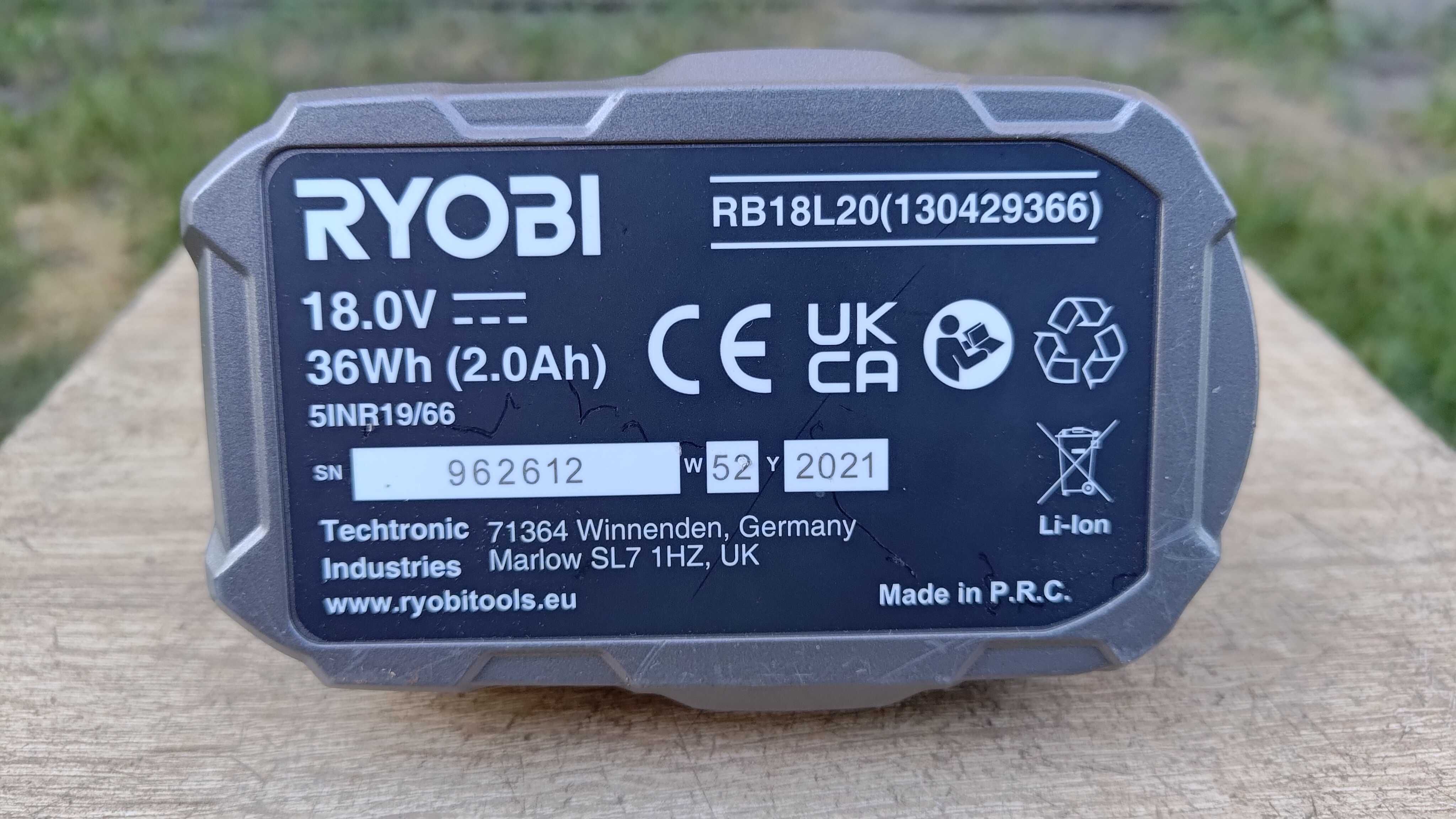 Akumulator Ryobi ONE+ RB18L20 18 V 2 Ah