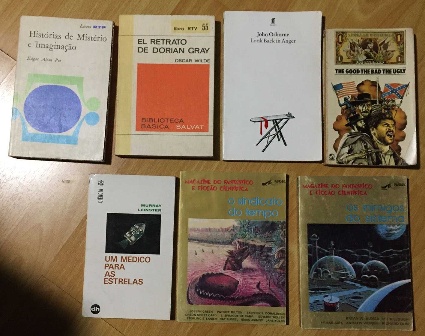Lote de livros de literatura estrangeira