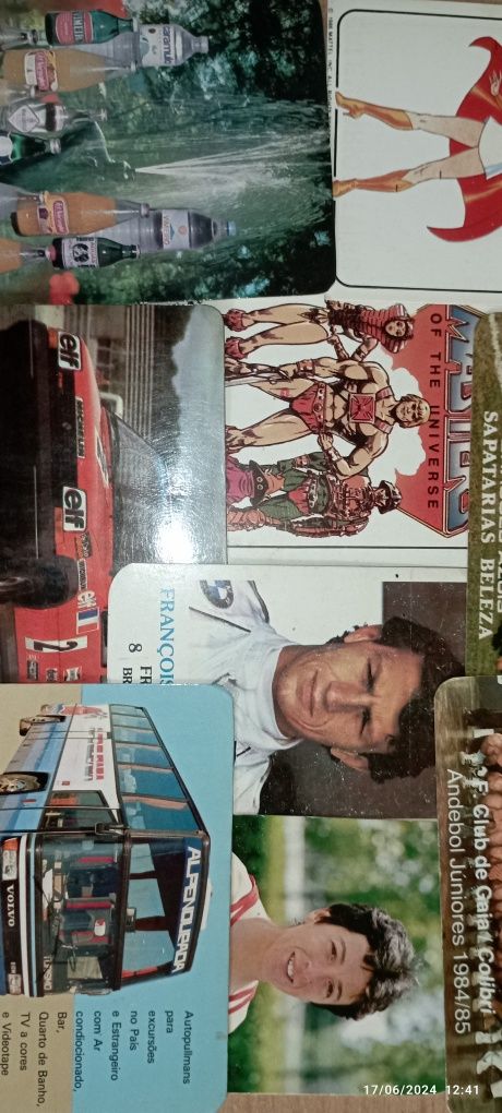 Calendários da década 80/90