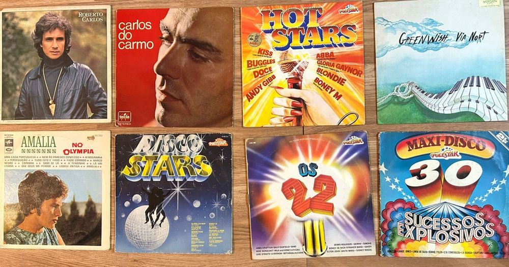 Discos Vinil, preço unitário