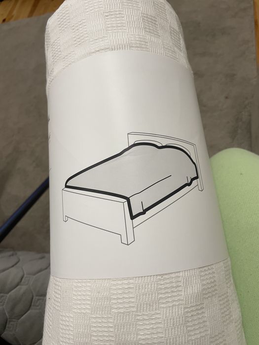 Плед на ліжко євро розмір від ікеа