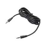 Kabel Akyga AK-AV-12 minijack 3,5 mm - minijack 3,5 mm 1,8 m czarny