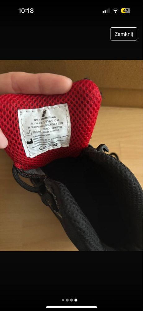 Buty ochronne S3 ESD Utility Step