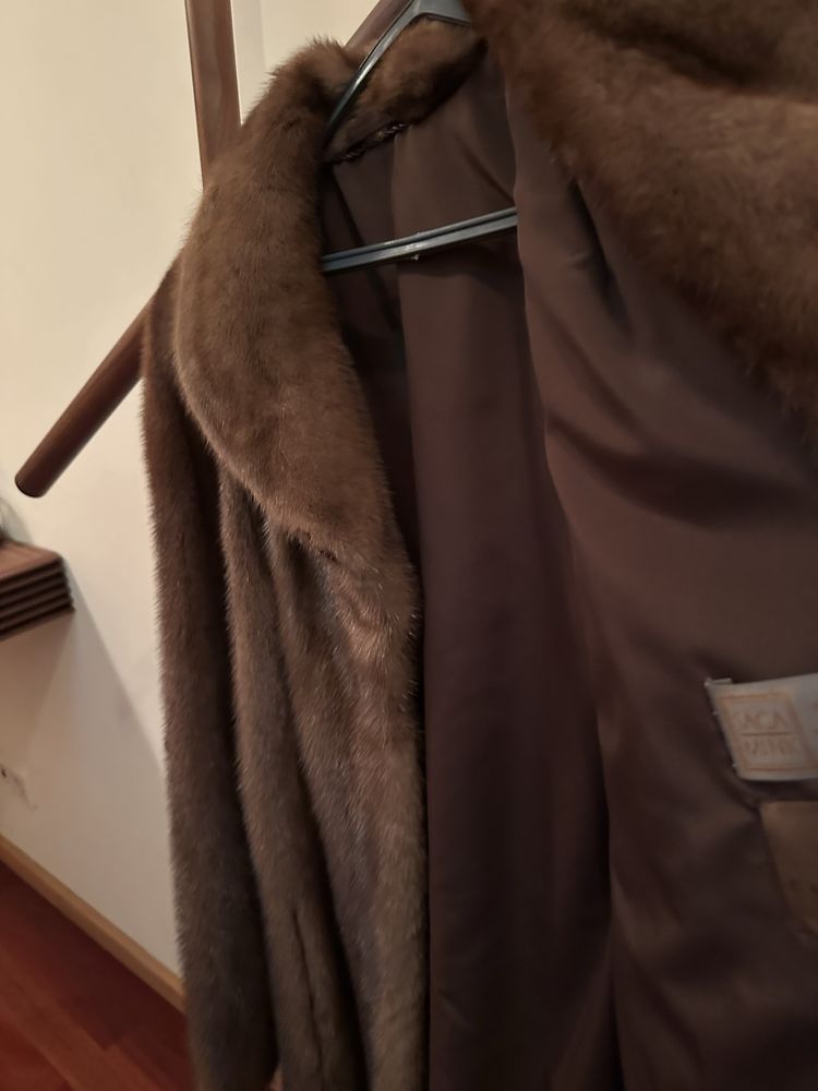 Fabuloso casaco de pele da Casa das Peles M/L