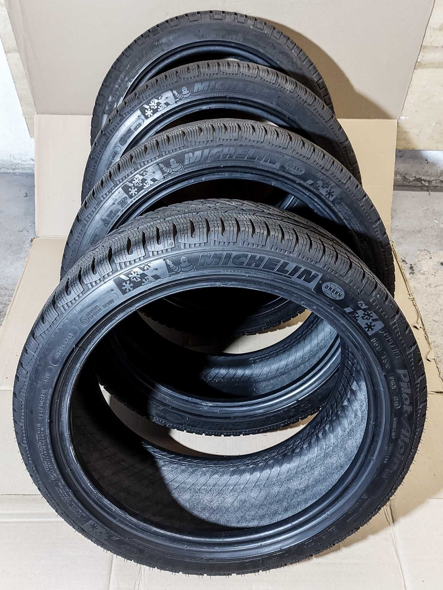 4 szt. Michelin Pilot Alpin PA4 245/40 R19 98V - zimowe, 2018r.