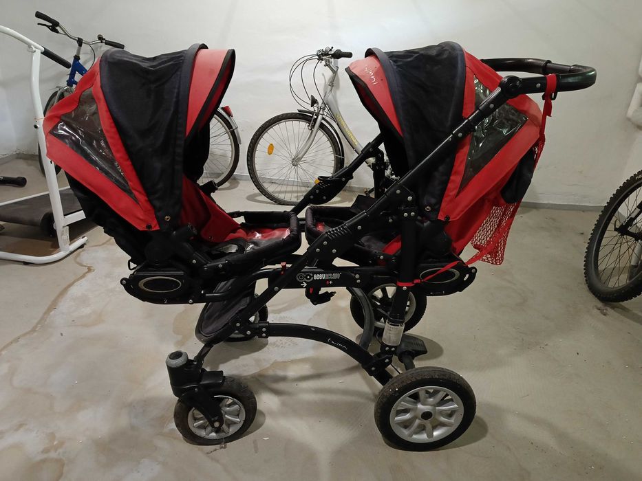 Wózek bliźniaczy / rok po roku BabyActive Twinni
