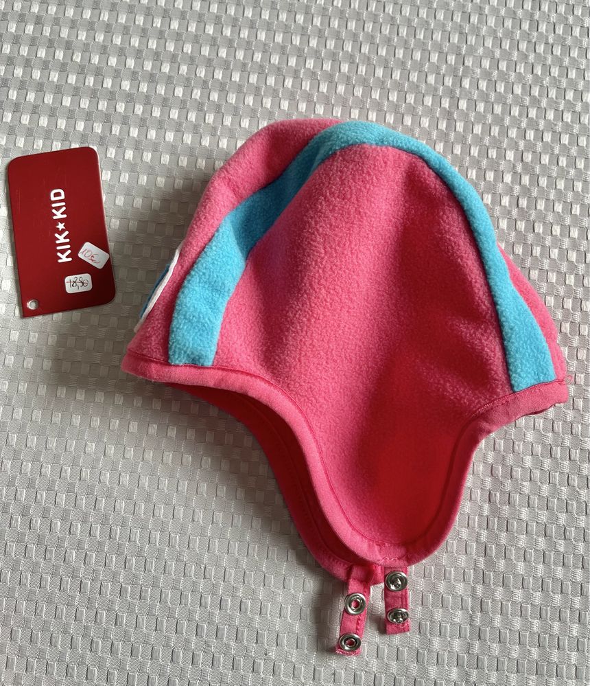 Czapka przejściowa polar cienki 5-9 m-cy kik kid