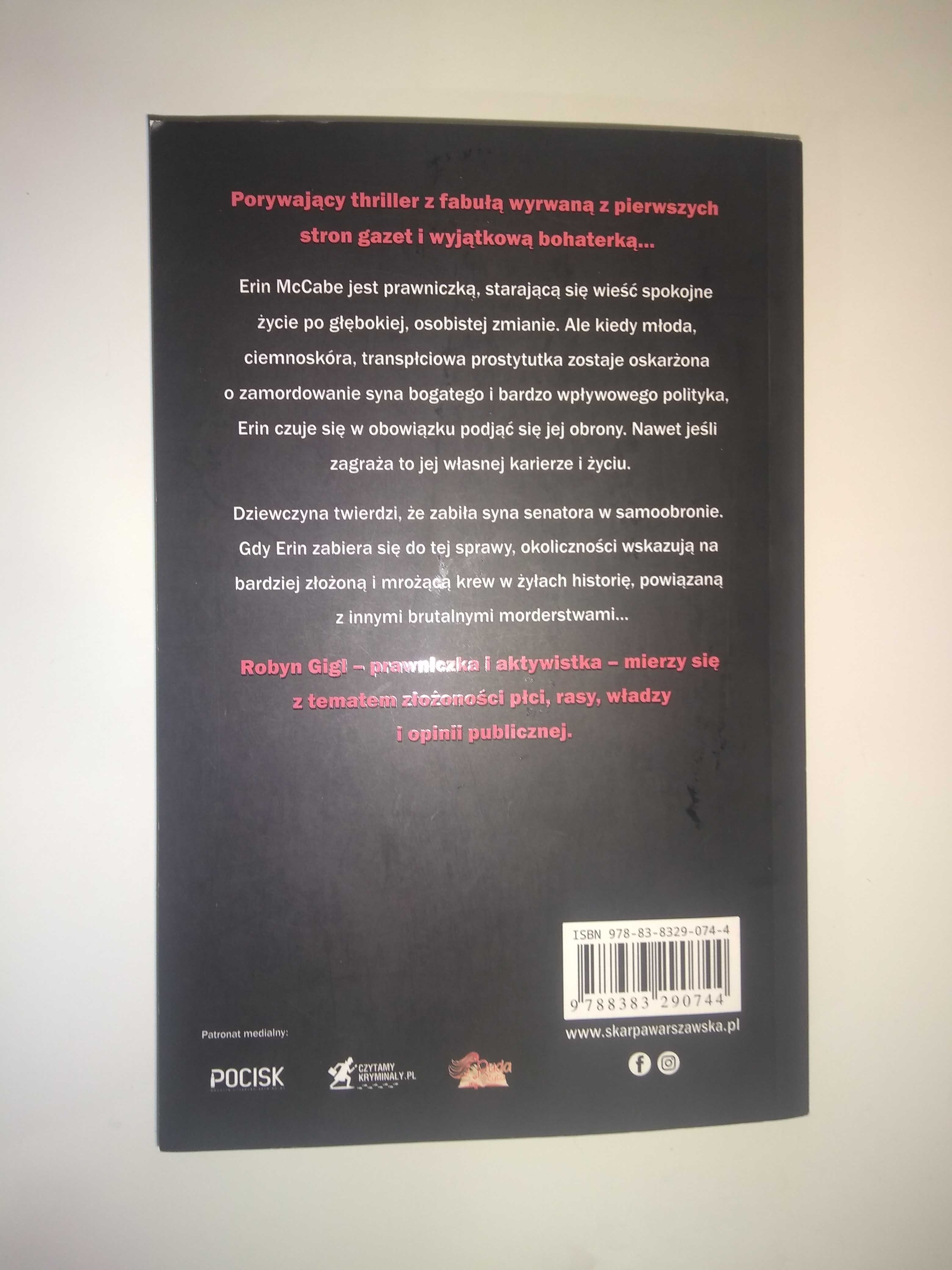 Dobra książka - Droga smutku Robyn Gigl (jak nowa) (WB)