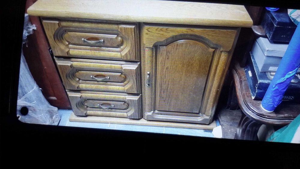 Komoda Dębowa z szufladami