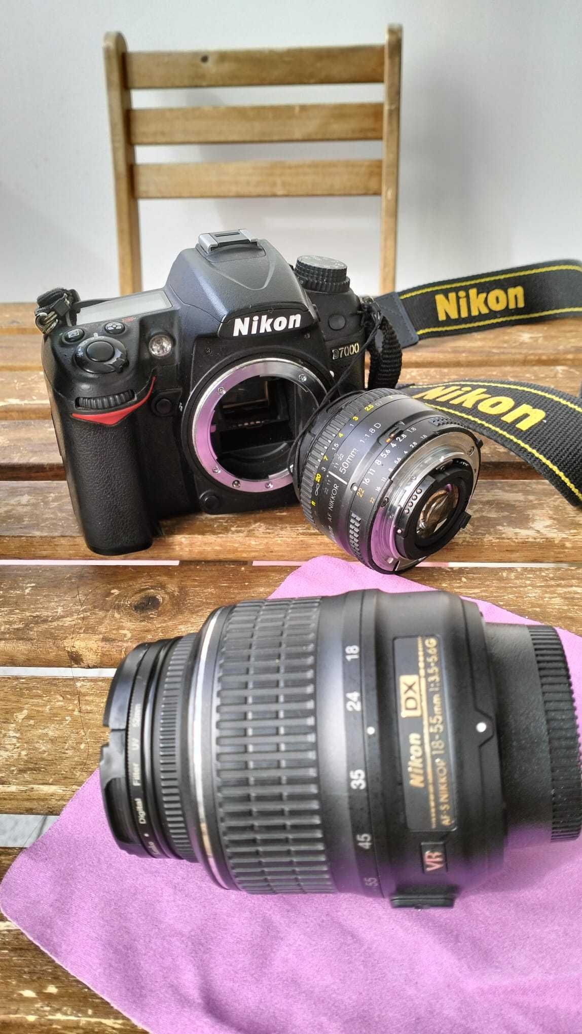 Vendo Nikon D7000 com duas lentes