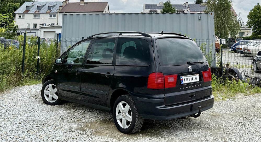 Seat Alhambra 2.0 TDI * 7-Osob * Lift * Hak * Klima * 2008 * Alu