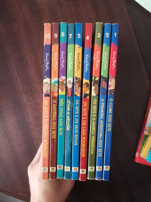 Livros O Clube dos Sete