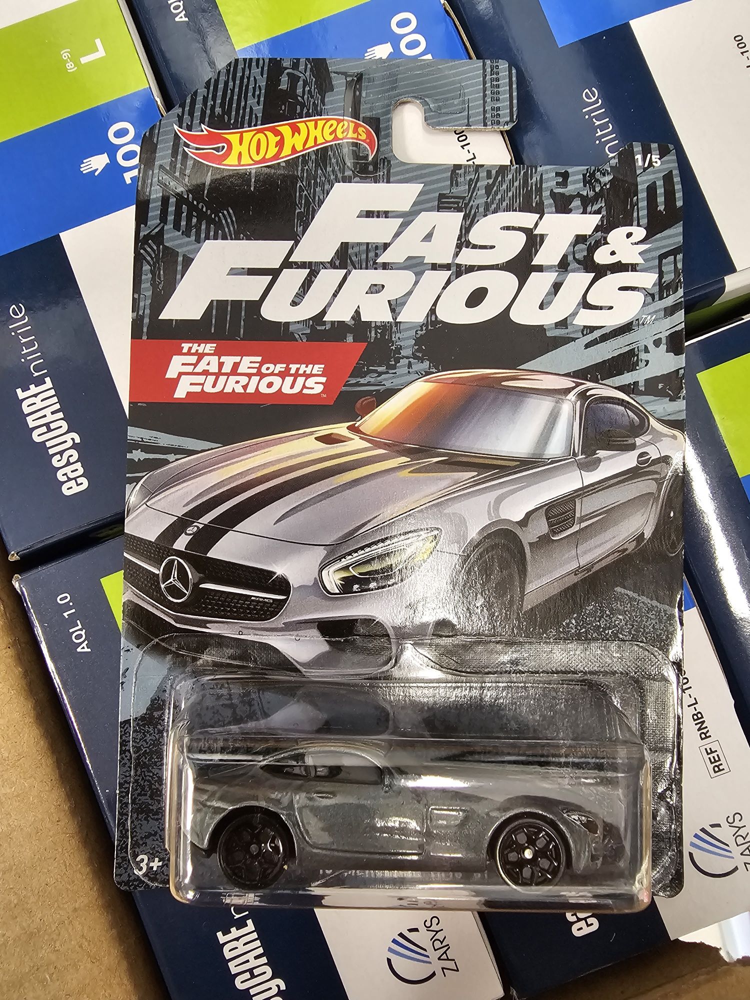 Hot wheels fast and furious mercedes