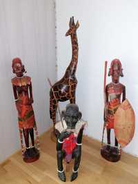 Bonecos de madeira Africanos