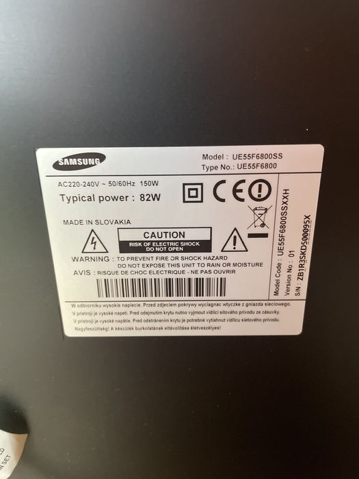 Telewizor samasung 55 cali