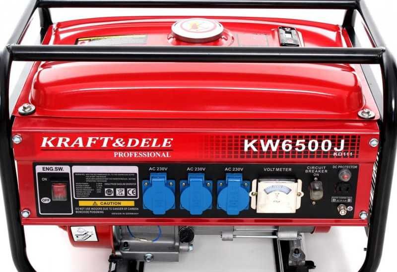 KRAFT&DELE Agregat Prądotwórczy Generator Prądu 2500w 6,5km KD111
