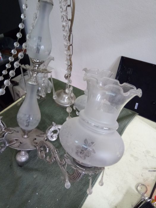 Candeeiro lustre de tecto