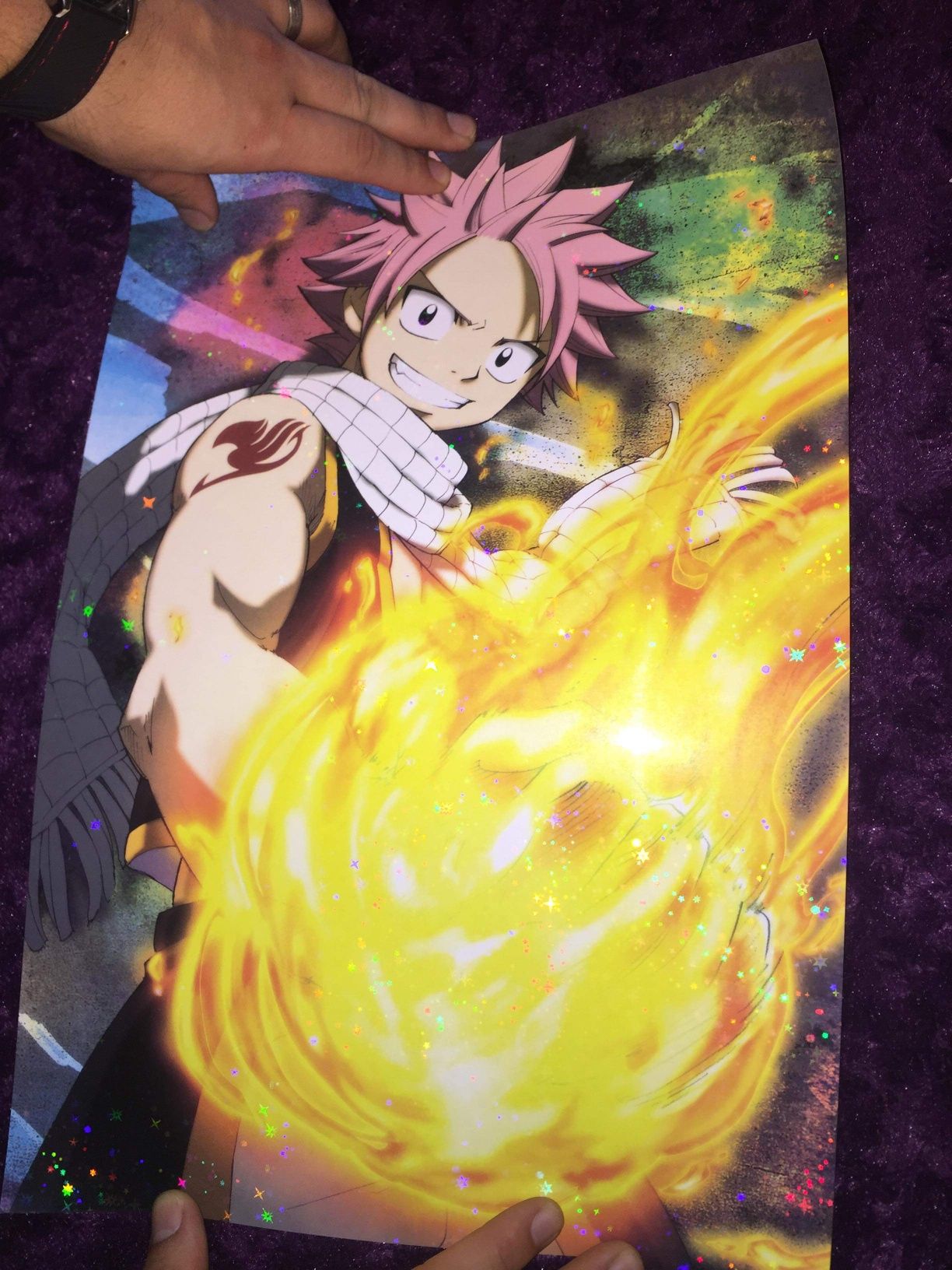 Posters e autocolantes Fairy tail Natsu