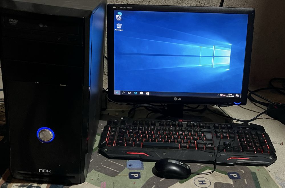 Pc completo rato teclado monitor