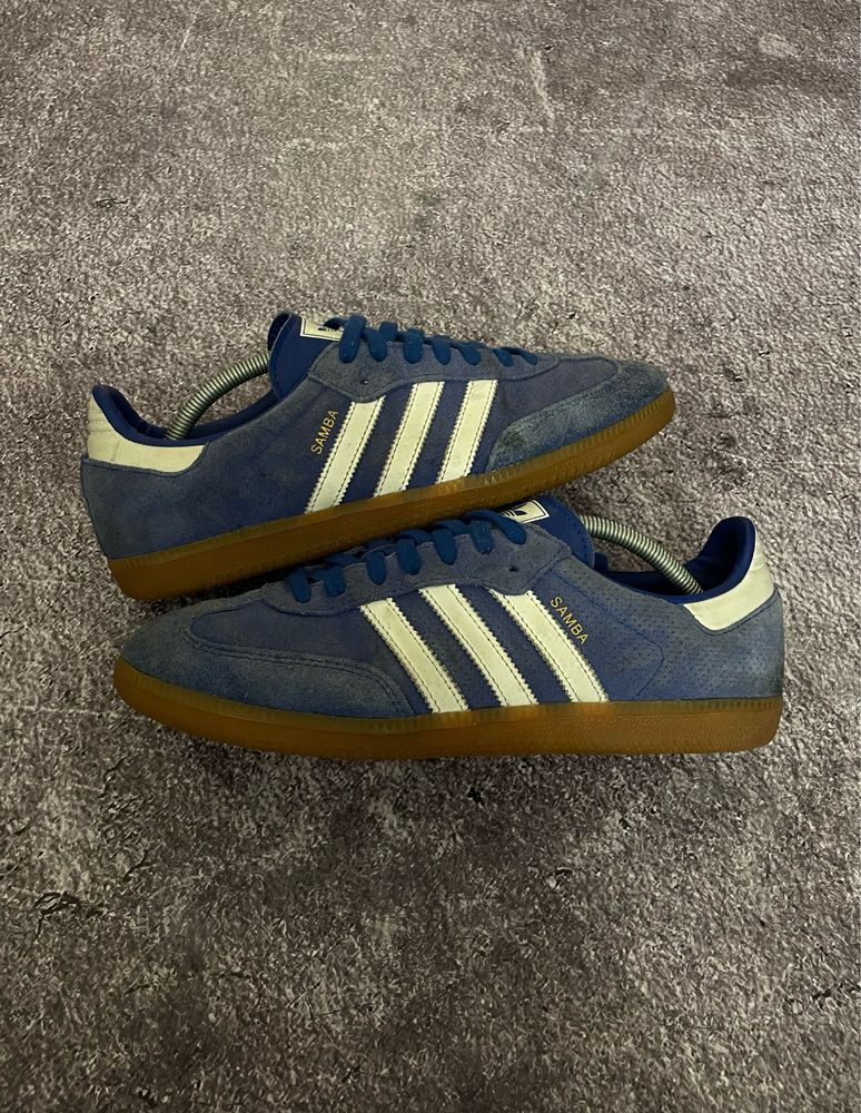 Adidas Samba OG Shoes | Адідас Самба | Оригінал Сині