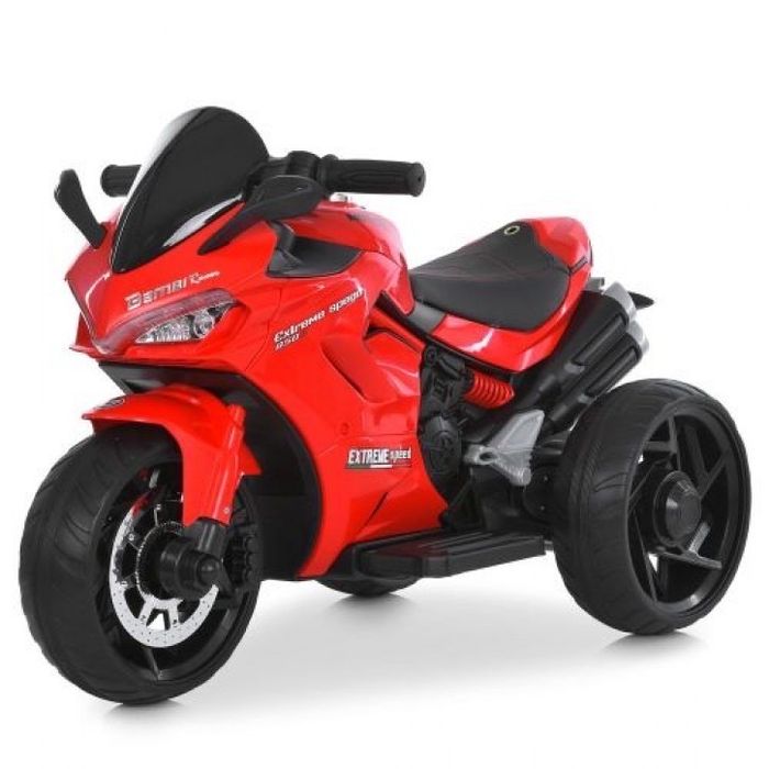 Мотоцикл на акамуояторі