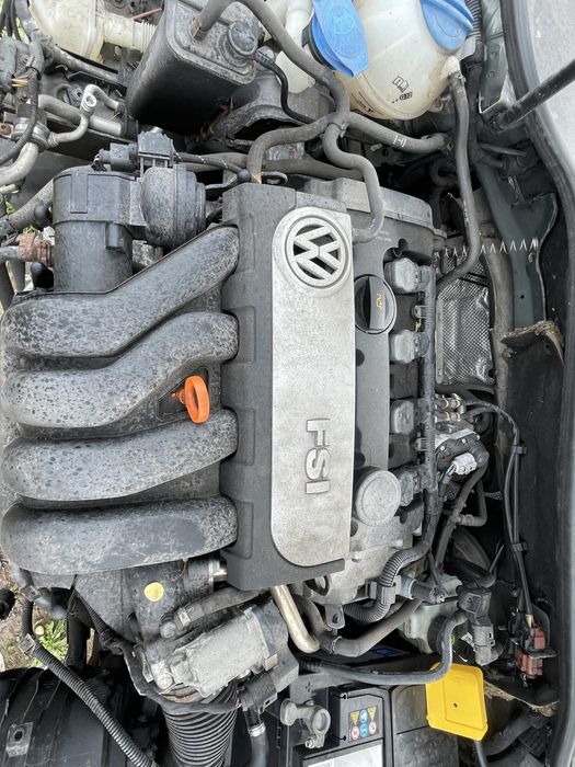 Silnik kompletny vw golf v audi passat b6 2.0 fsi BVX BLX 110 kw 16v
