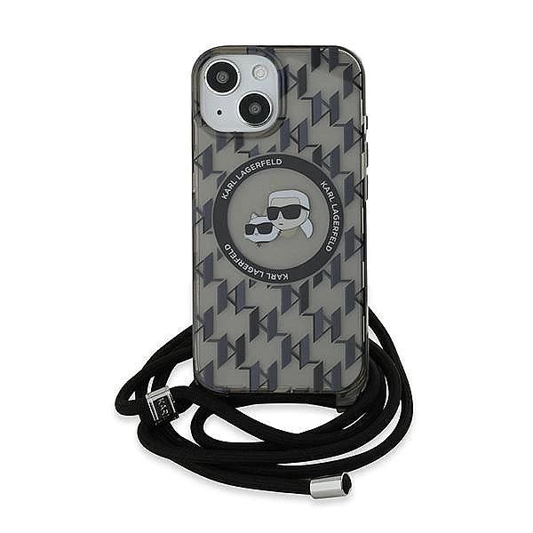 Etui Karl Lagerfeld Iml Crossbody Monogram Karl & Choupette Head MagSa