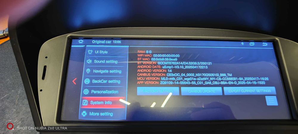 BMW E9x E6x 8.8 ccc Android 14