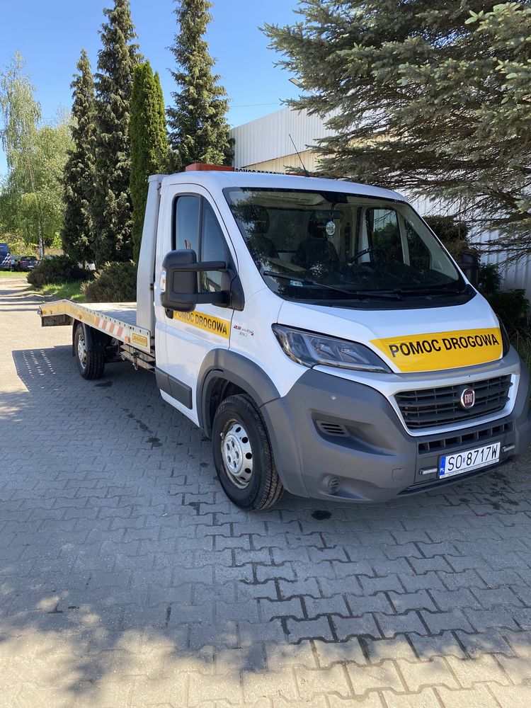 Fiat Ducato 2.3 Pomoc drogowa Autolaweta Polski Salon!