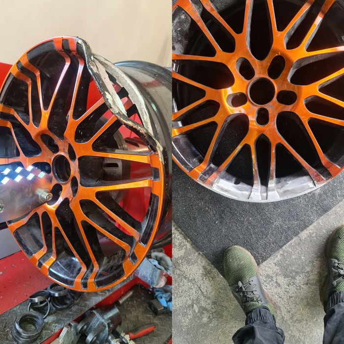 Prostowanie felg 13-30 CALI / Naprawa plastików, Polerowanie na lustro