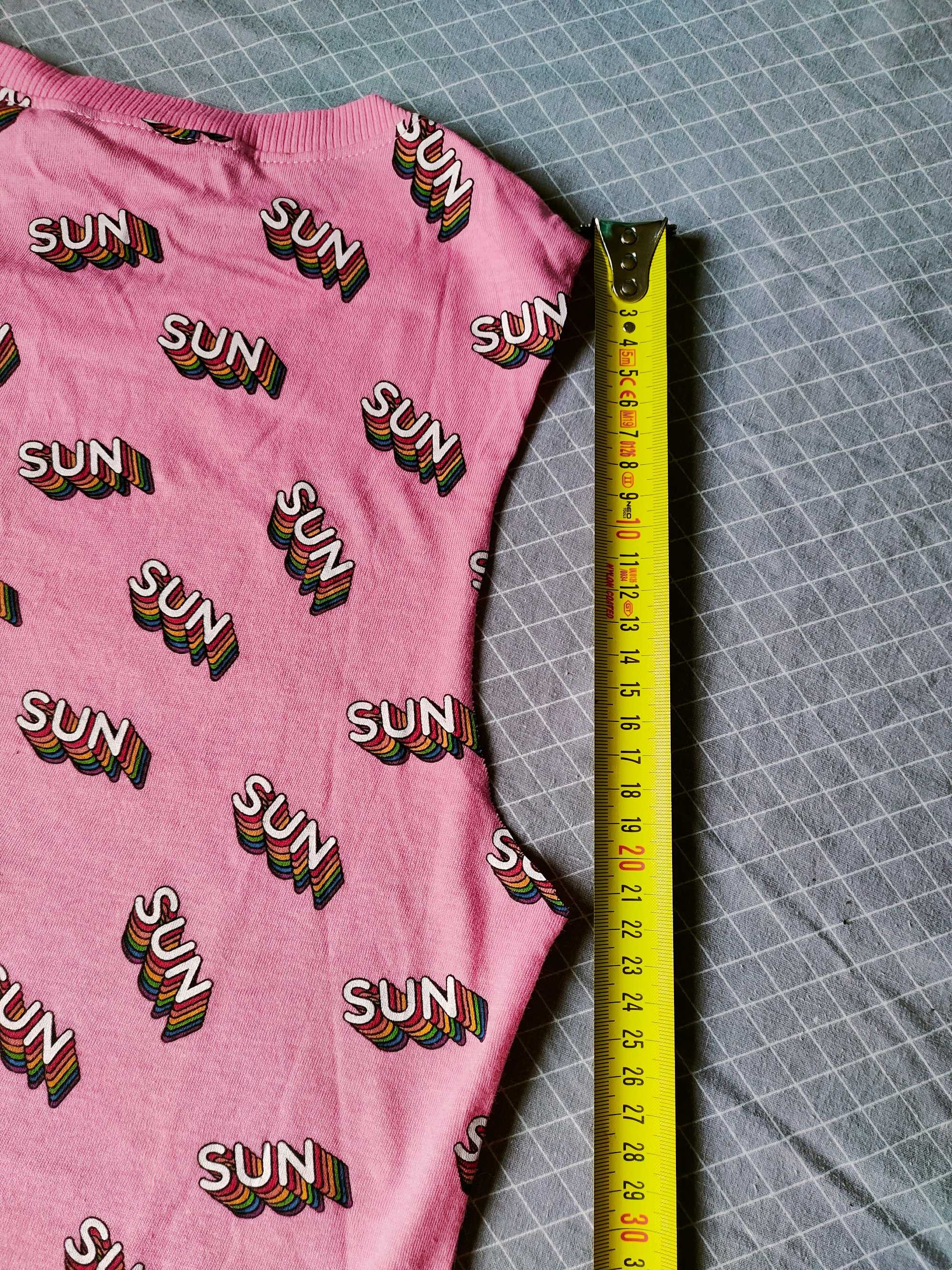 Letnia bluzka sun różowa XS Sinsay