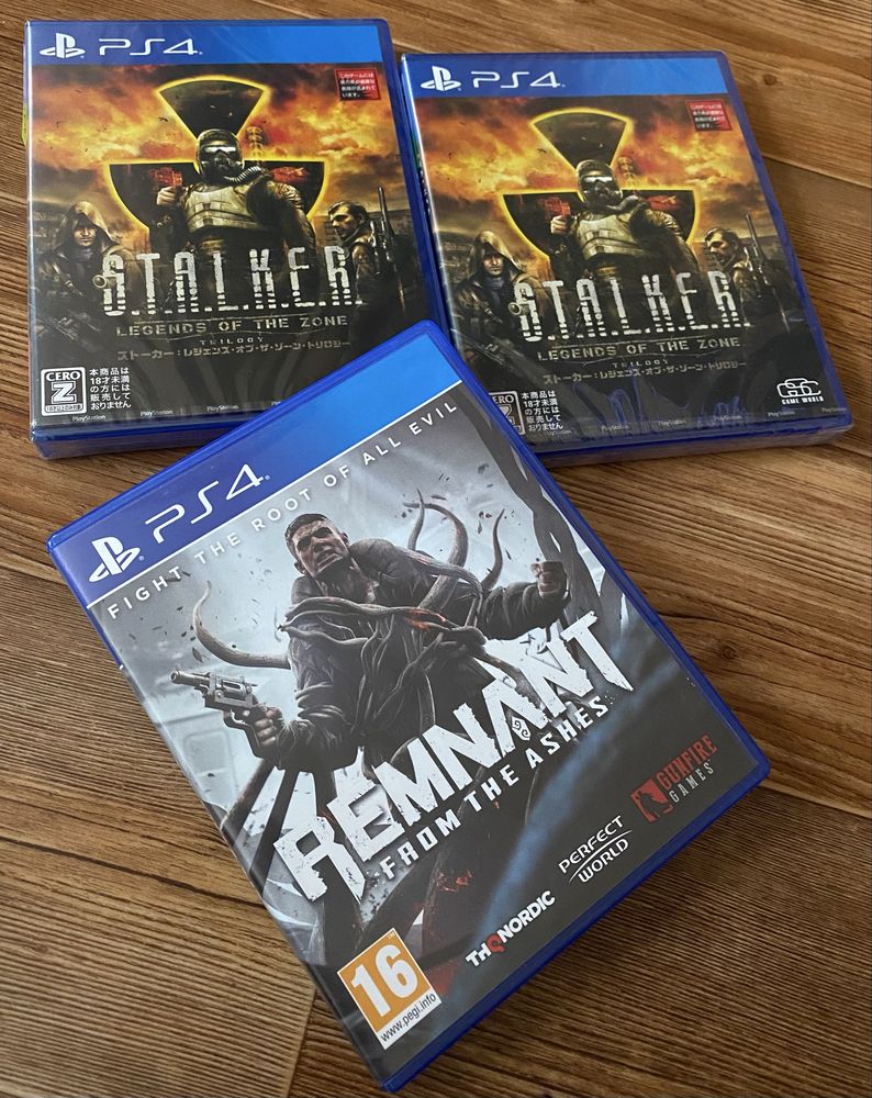 Sony PS4: Stalker, Cyberpunk, Remnant, RoboCop, Lies of P, Орден 1886