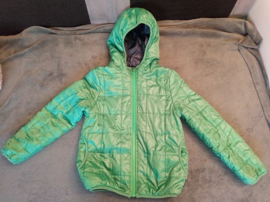 Kurtka dwustronna rozmiar 134 firmy coccodrillo.