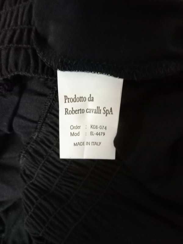 Roberto Cavalli czarna sukienka Made in Italy Rozmiar M Wysyłka 0 zł!