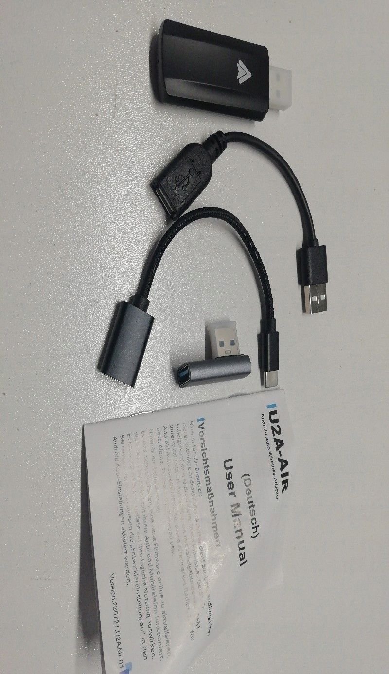 Bezprzewodowy adapter Mini MSXTTLY USB Android Auto do samochodu
