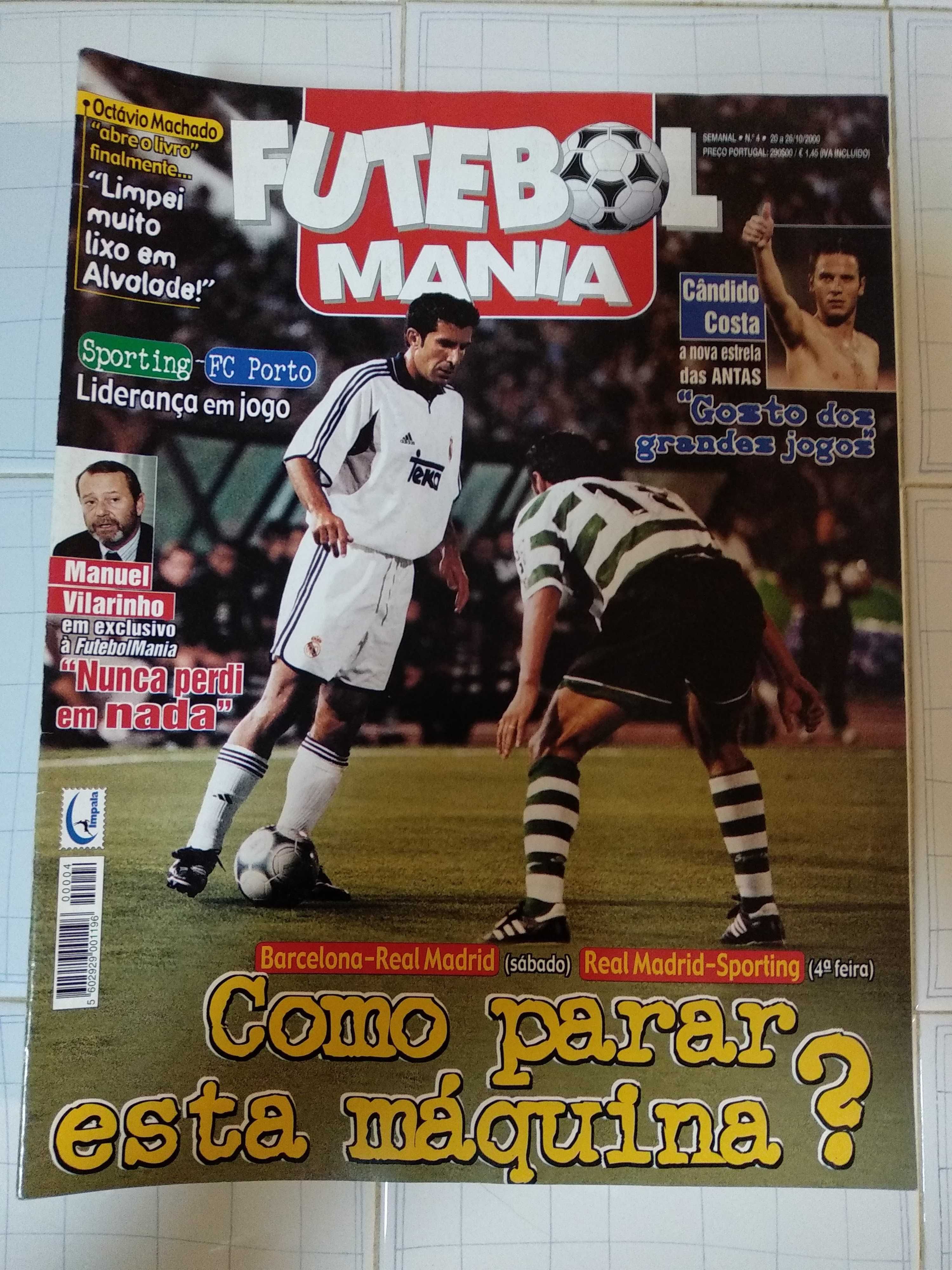 Futebol Mania (Revistas de Futebol - 1999/2000 - Impala - Portugal)