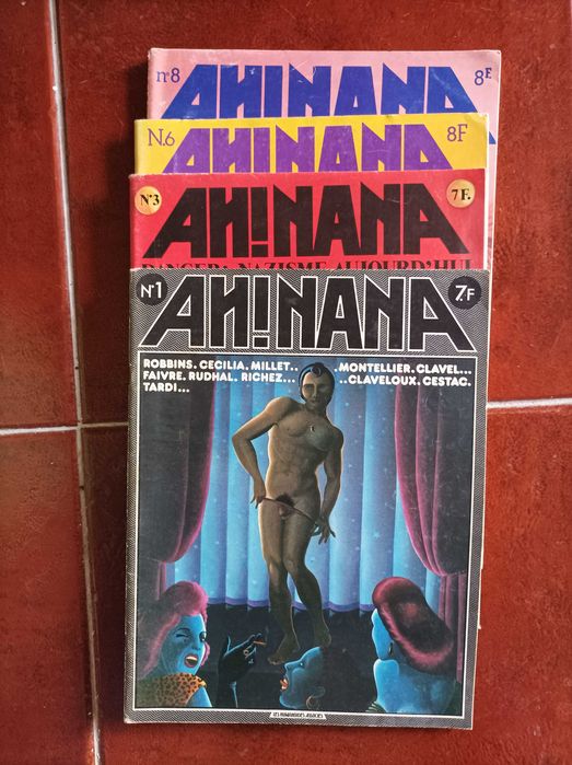 Revistas antigas BD: 3,6,8 Inclui o Nº 1.