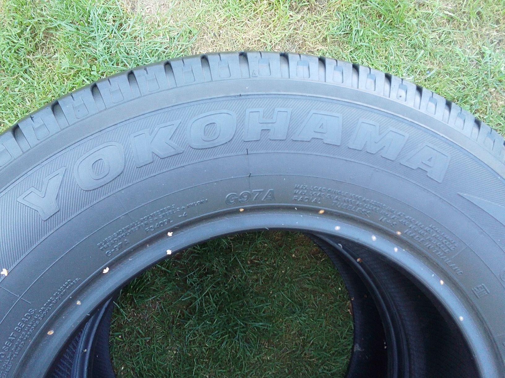 2 Opony letnie 205r16C YOKOHAMA 2022r 6mm
